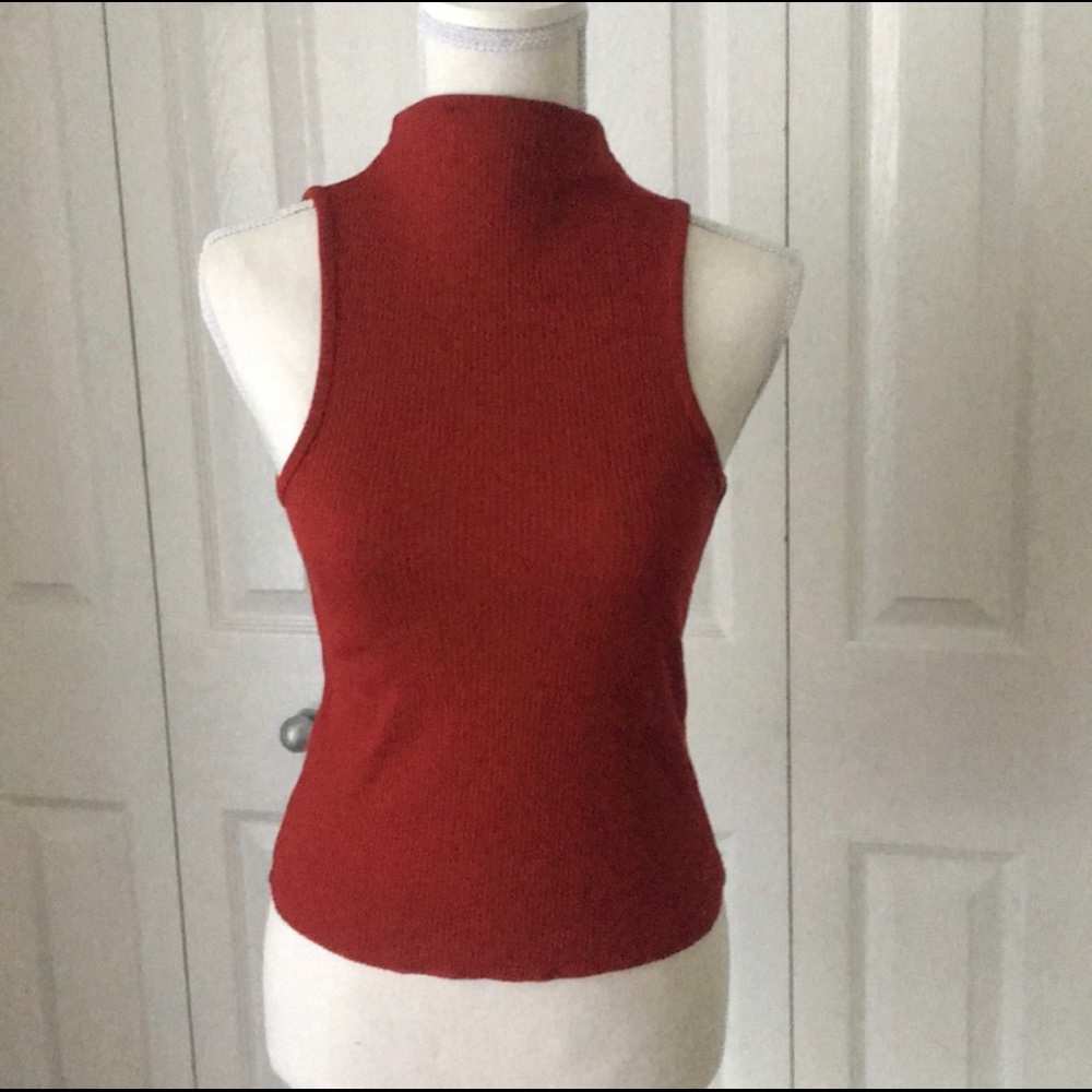 Top shop mock neck top